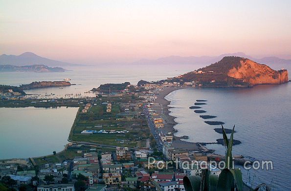 Panorama view of Capo Miseno