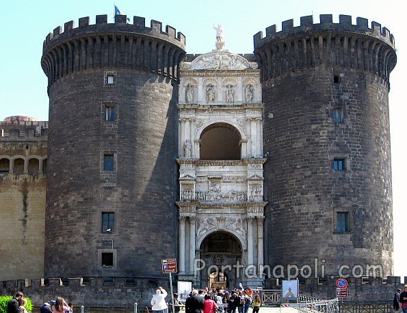 The triumphal Arch (Arco aragonese) of Castel Nuovo 