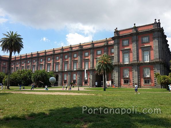 The Royal Palace of Capodimonte in Naples