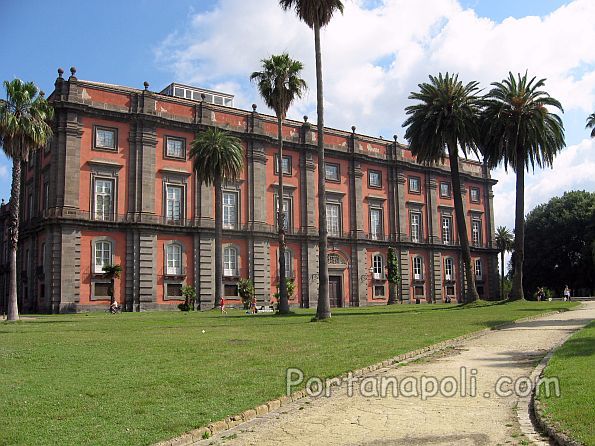 Royal Palace of Capodimonte in Naples