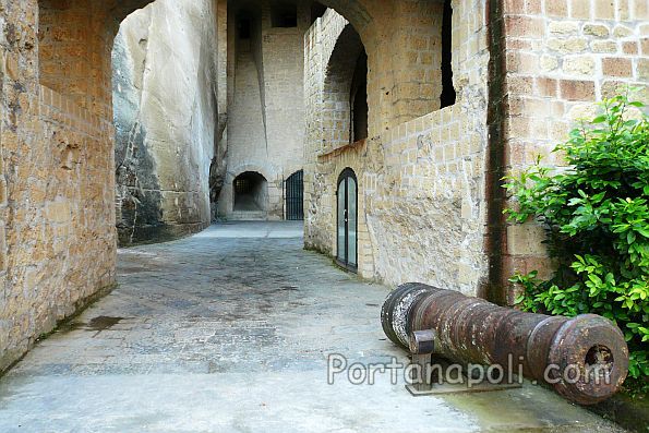 Inside Castel Sant'Elmo 