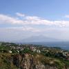 Gulf of Naples and mount Vesuvius