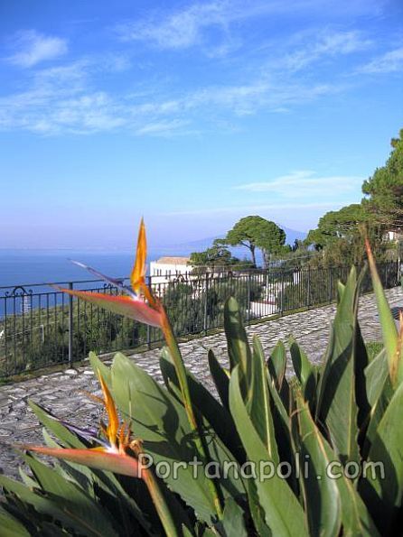 Panorama gulf of Naples from Annunziata