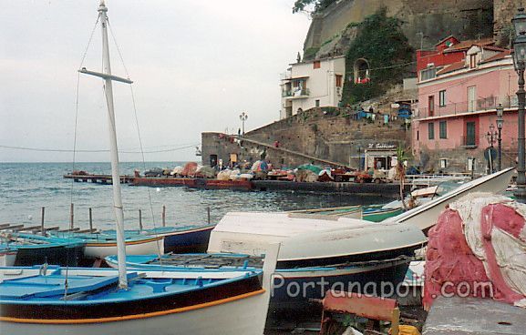Boats in the harbour of Marina Grande