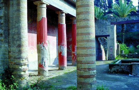 Colorful columns